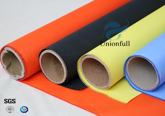 Corrosion Resistance Acrylic coated fiber glass fabric 4