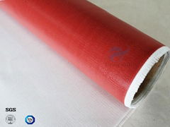 80g One Side Silicone Coated Fiberglass Fabric High temperature resistance