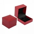 Red Flip Top Cardboard Watch Box