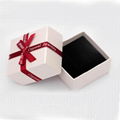Cardboard Jewelry Gift Box With Ribbon