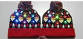 Winter Children Baby Kids Knitted Acrylic Jacquard Animal Pattern Christmas LED  2