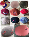 Wool Woven Fashion Lady Kids Winter Beret Hat Caps