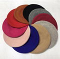 Wool Woven Fashion Lady Kids Winter Beret Hat Caps 3