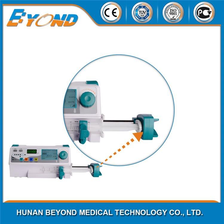 CE,ISO medical syringe infusion pump 5