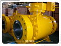 TRUNNION MOUNTED CAST OR FORGED BALL VALVE