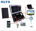 Portable solar generator solar home emergency power system 1