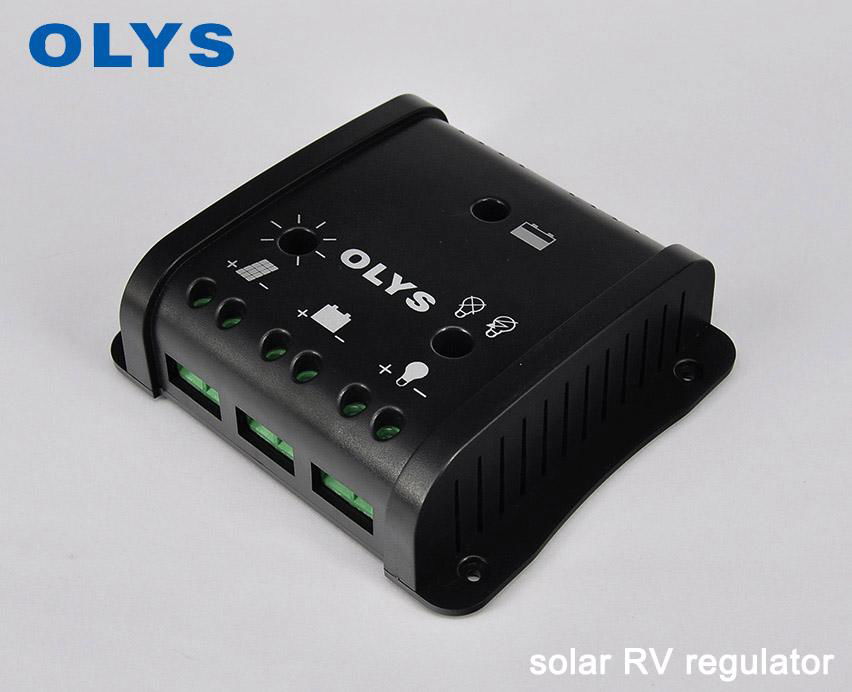 Solar charging controller,  10a Photovoltaic Solar RV Controller