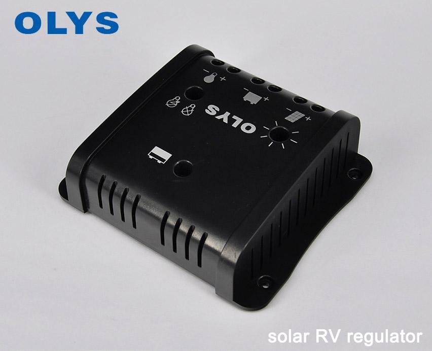 Solar charging controller,  10a Photovoltaic Solar RV Controller 2