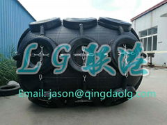 Customized pneumatic rubber fender with ISO17357