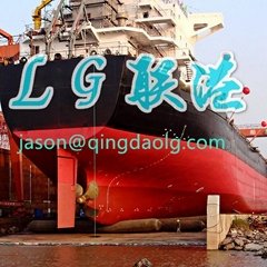 Marine rubber airbags for heavy lifting and carrying 