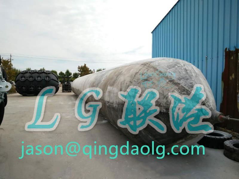 Customized marine rubber airbag for salvage  2