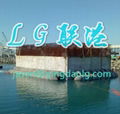 Customized marine rubber airbag for salvage  3