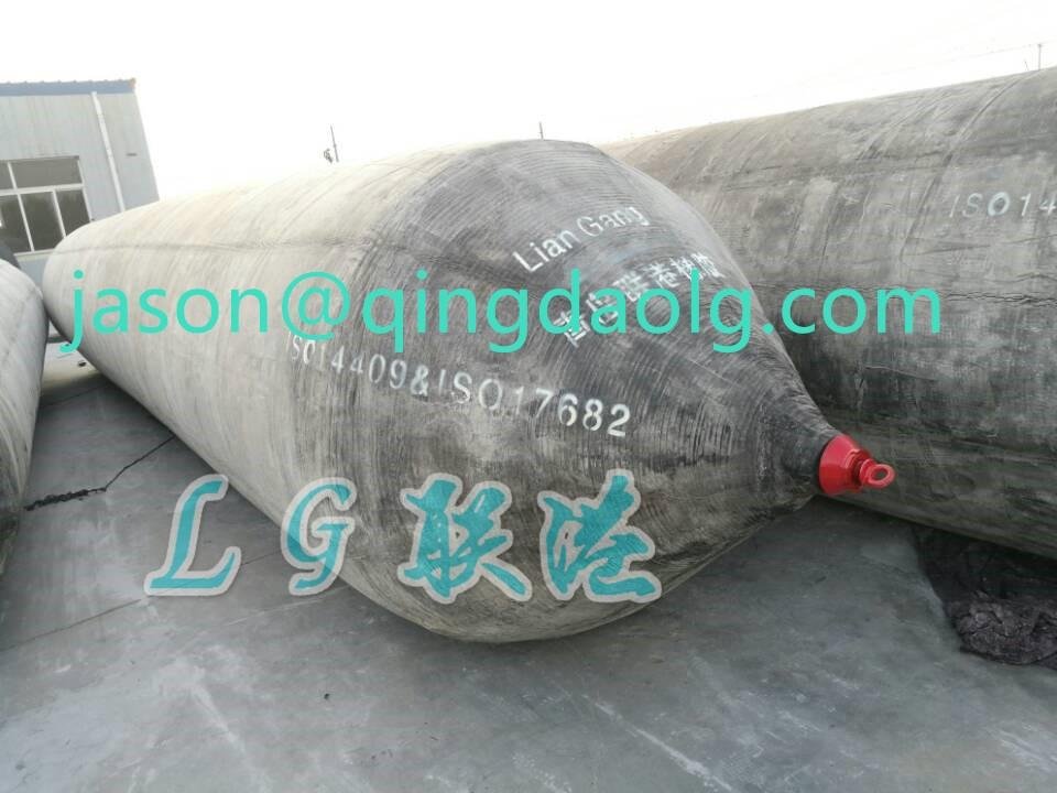 Customized marine rubber airbag for salvage  4