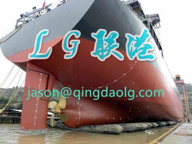 Customized marine rubber airbag for salvage  5