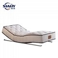 Singlesize Nursing Bed Spine Protect Electric Adjustable Natural Latex Mattress 5