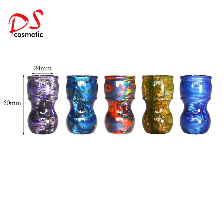 Dishi resin shaving brush colorful handle for the best shave of your life 2