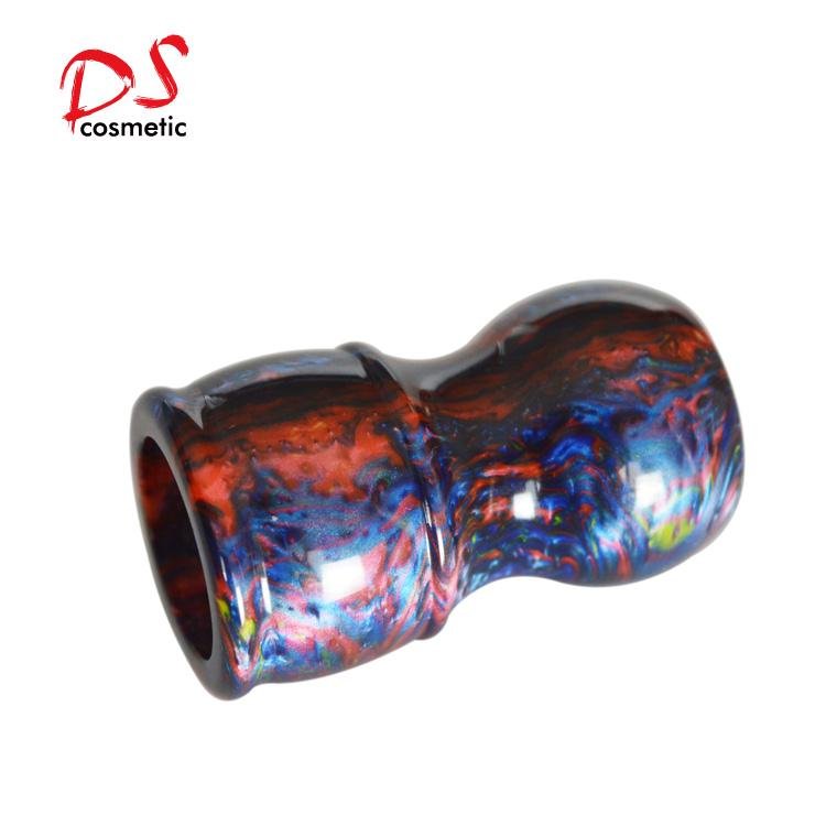 Dishi resin shaving brush colorful handle for the best shave of your life 3