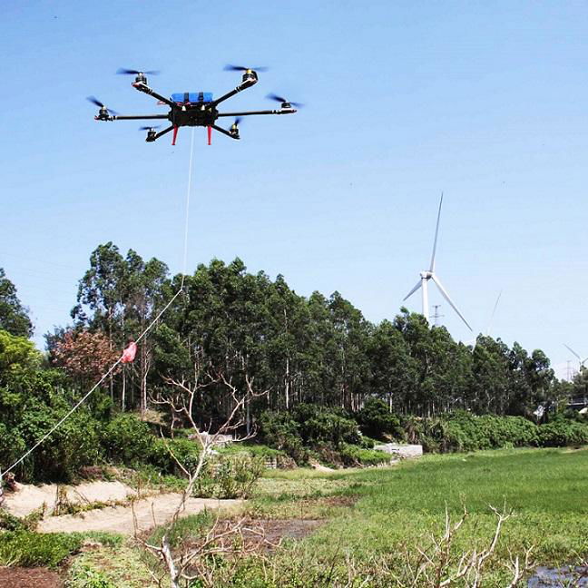 GPS uav drone hanging powerlines drone uav 2