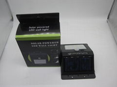 Dual-headed solar Motion sensor Light