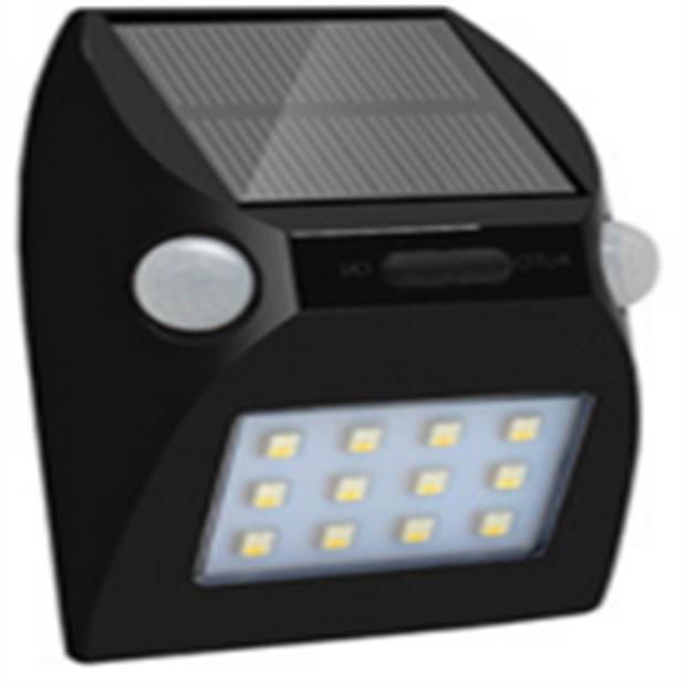 Dual-headed solar Motion sensor Light With 12 LEDs 2