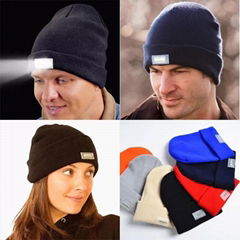 LED Flash Beanies