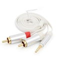 HiFi Stereo AUX Audio Cable 3.5mm to 2