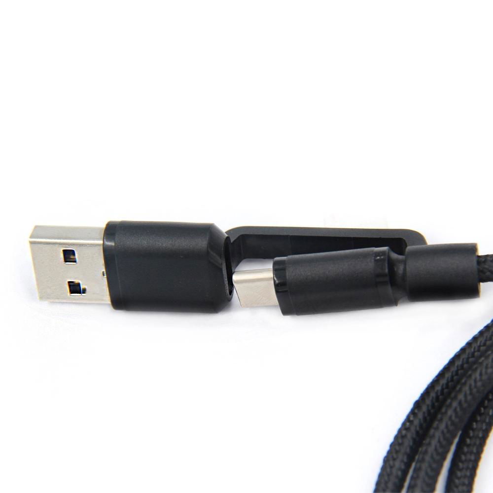 Strong Cotton Braided usb c to type c, micro usb 3.1 type c charger data cable 4 2