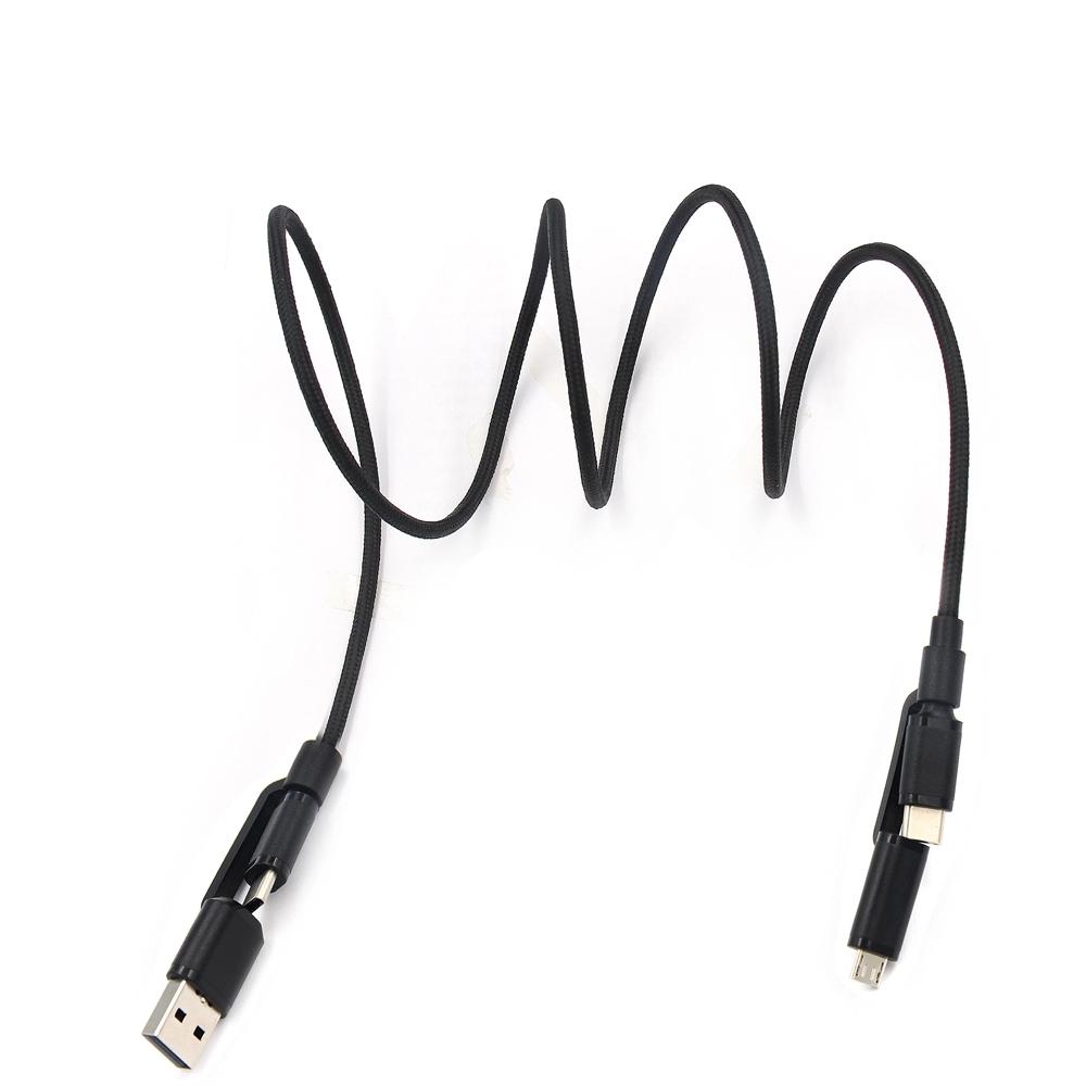 Strong Cotton Braided usb c to type c, micro usb 3.1 type c charger data cable 4 4