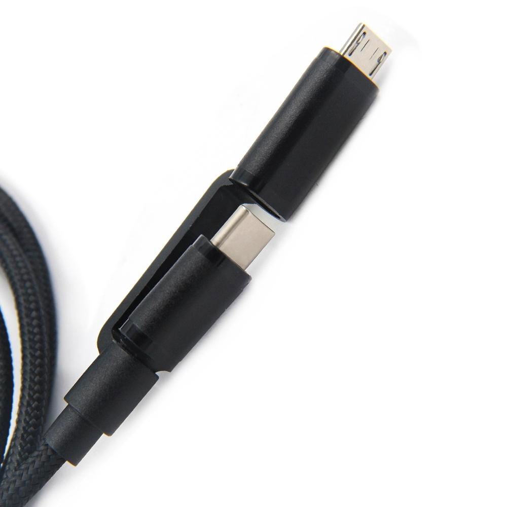 Strong Cotton Braided usb c to type c, micro usb 3.1 type c charger data cable 4 5