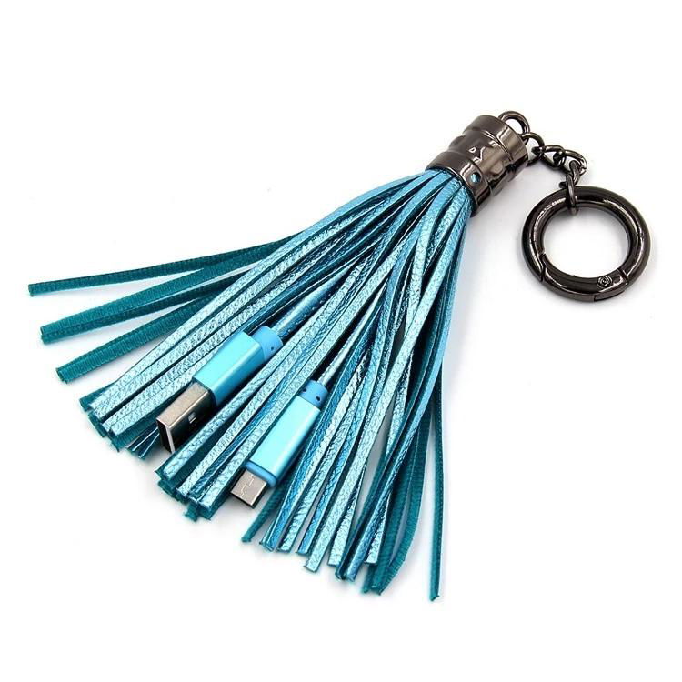 2018 New Product Custom Keychain Micro USB Cable For Android 4