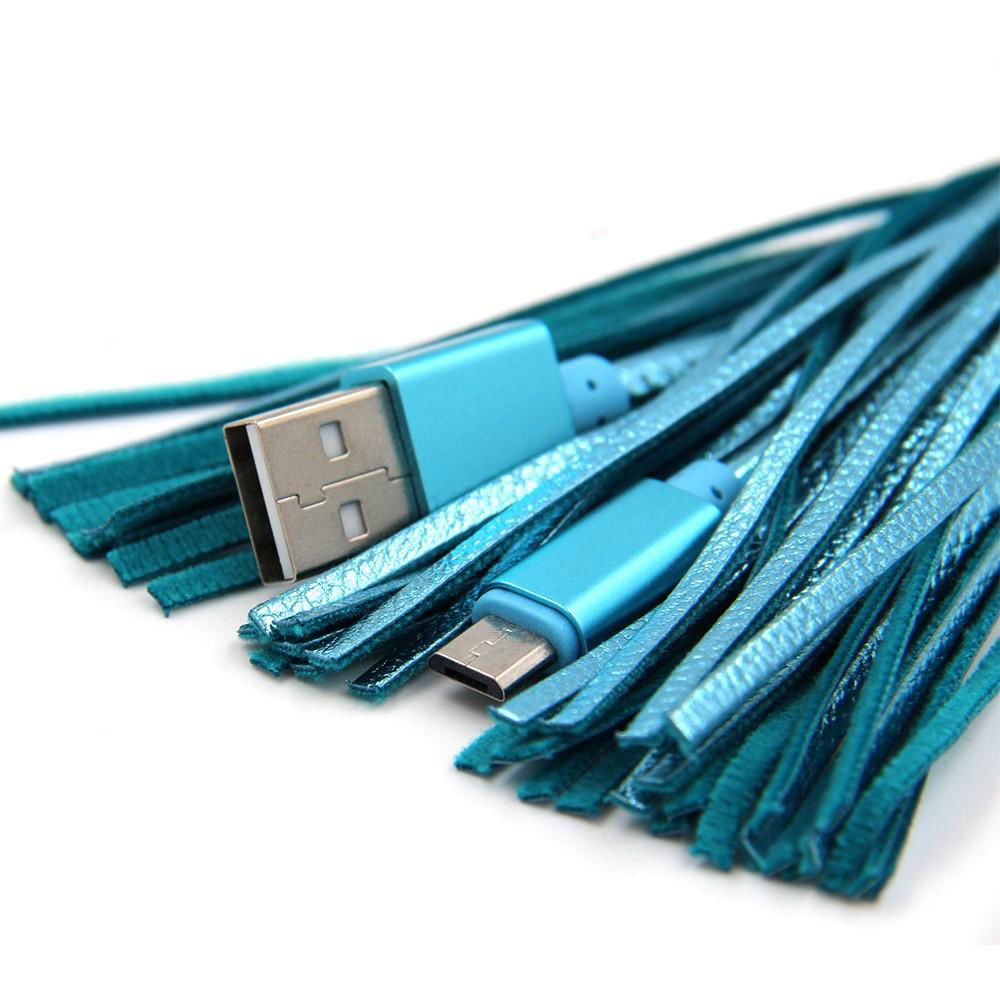 2018 New Product Custom Keychain Micro USB Cable For Android 5