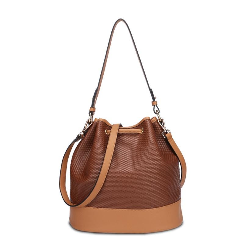 Guangzhou factory PU leather for women pebble leather ladies bag 4