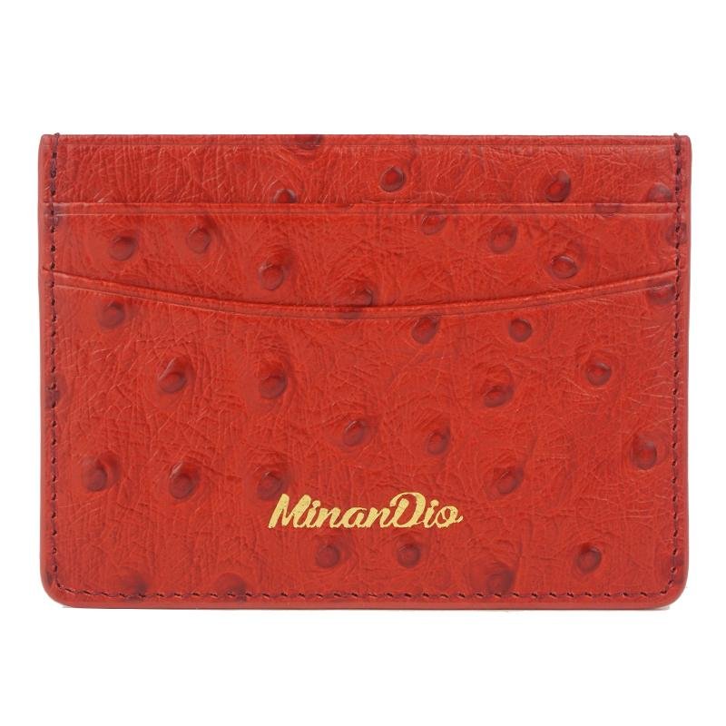 Customized credit card Classic business style leather cardholder for men  3