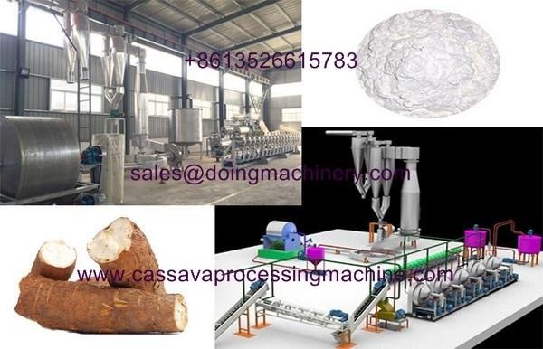 Nigeria cassava starch production line