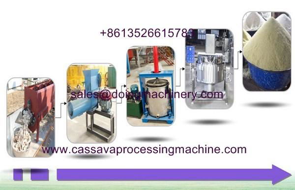 Cassava garri production machine