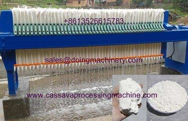 Cassava flour processing plant  2