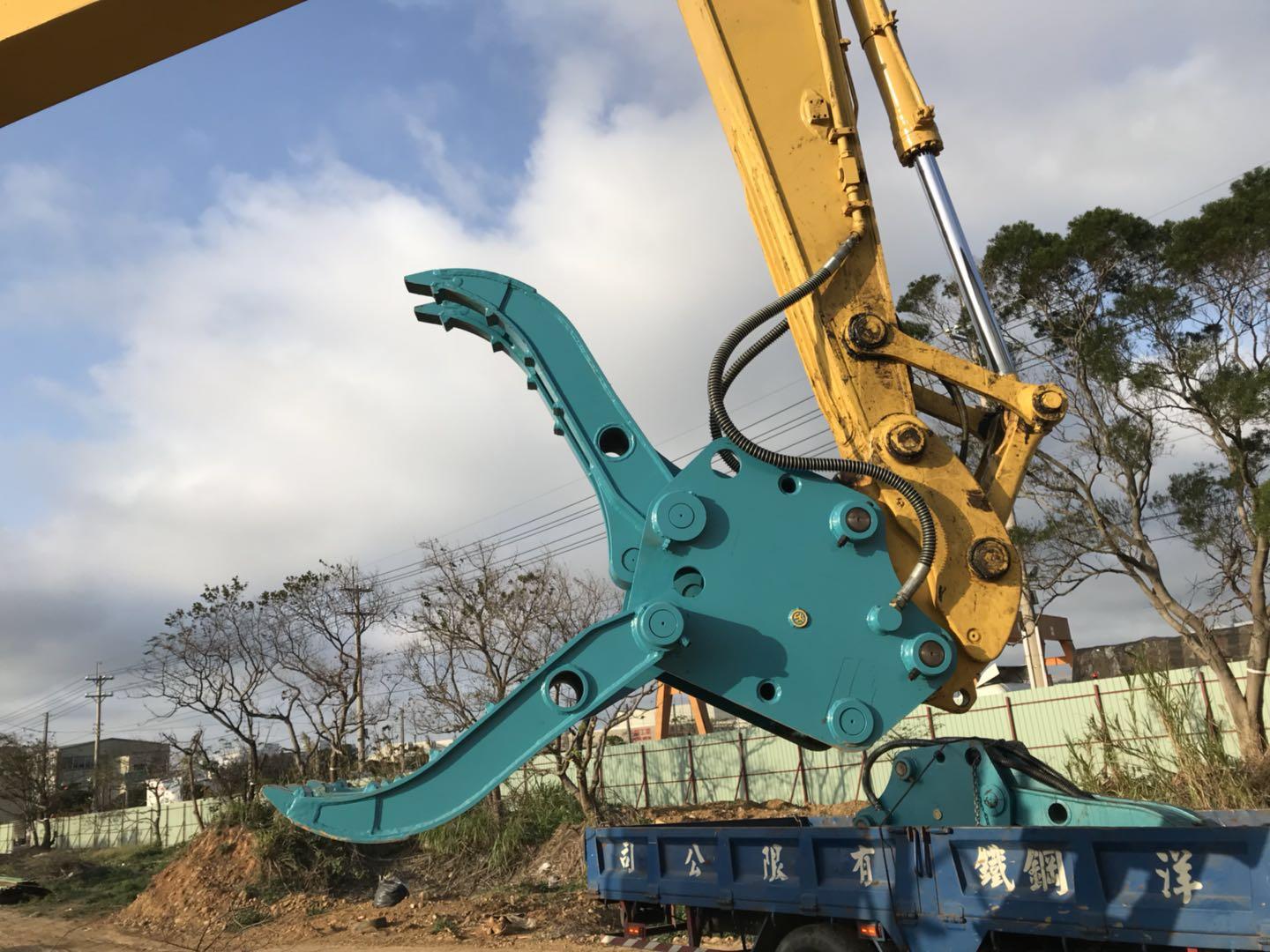 Excavator Attachment Hydraulic Grapple for Rubbish Customized JT