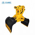  Rotatory Demolition Grab Attachment for Excavator 2