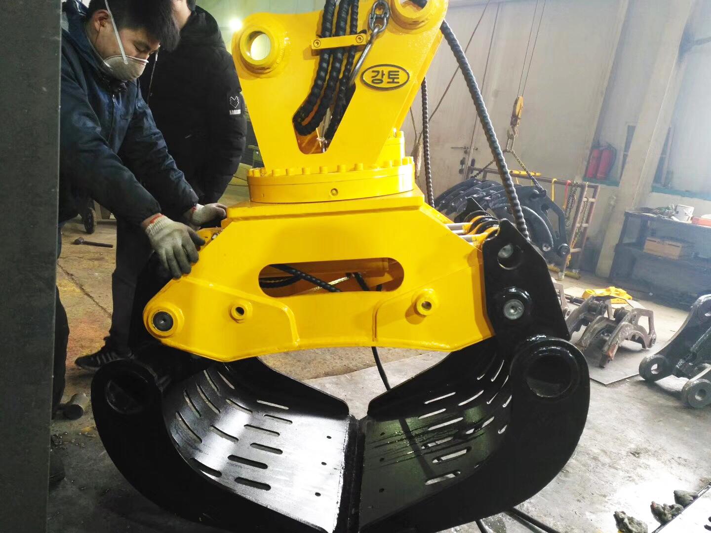 Hydraulic Demolition & Sorting Grapple for Excavator  3