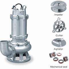 不锈钢潜水排污泵