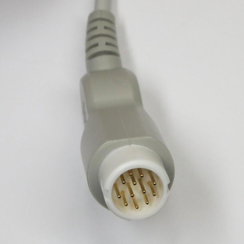 12pin spo2/ECG connector compatible Philips 2