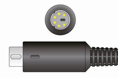 Biosys spo2/ECG connector