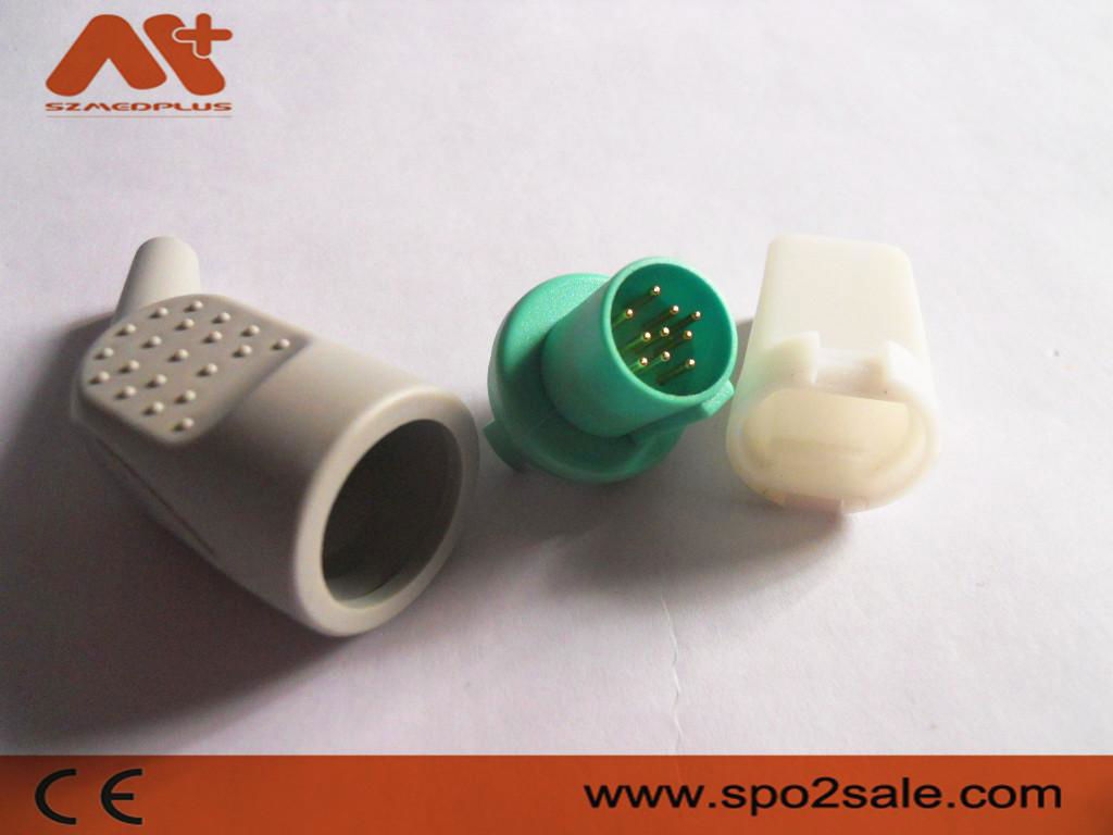 Hellige spo2/ECG connector 2