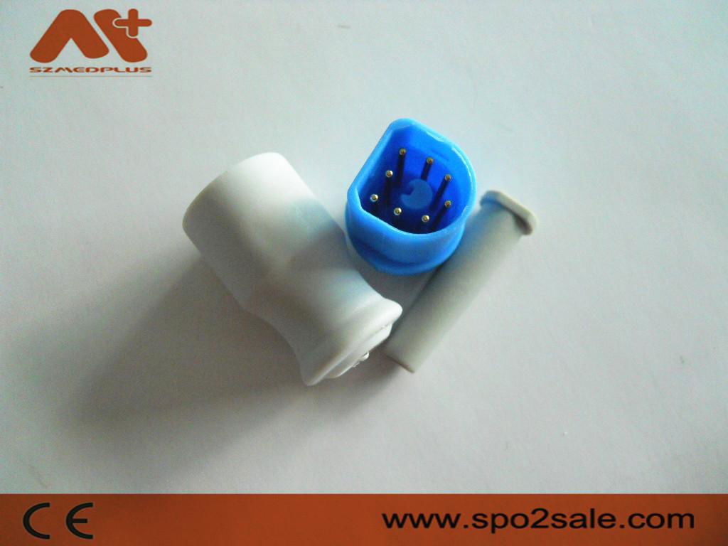 Compatible Philips 8pin spo2 connector 3