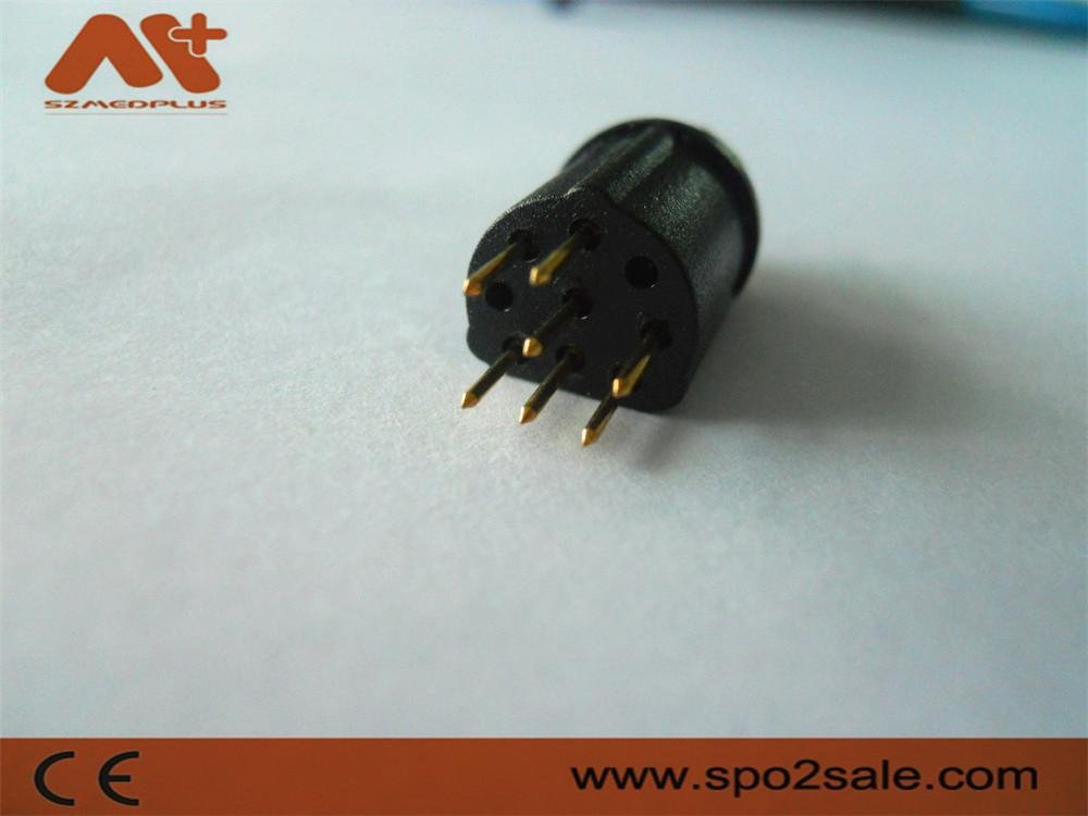 Ohmeda 7pin spo2 connector assembled 3