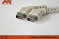 Draeger multi-site ECG cable connector 6