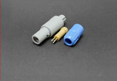 3pin60degree Plastic Push-pull self-locking connector 