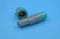 Plastic Push-Pull connector medical connector 6pin60degree 1