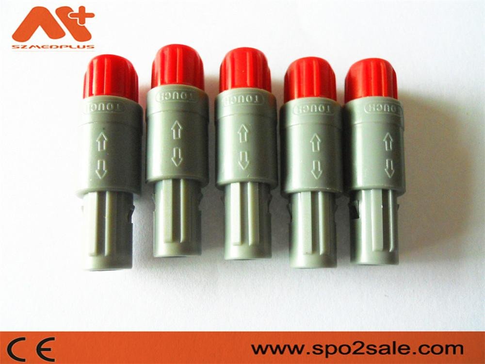7pin40degree plastic push-pull connector medical connector 4