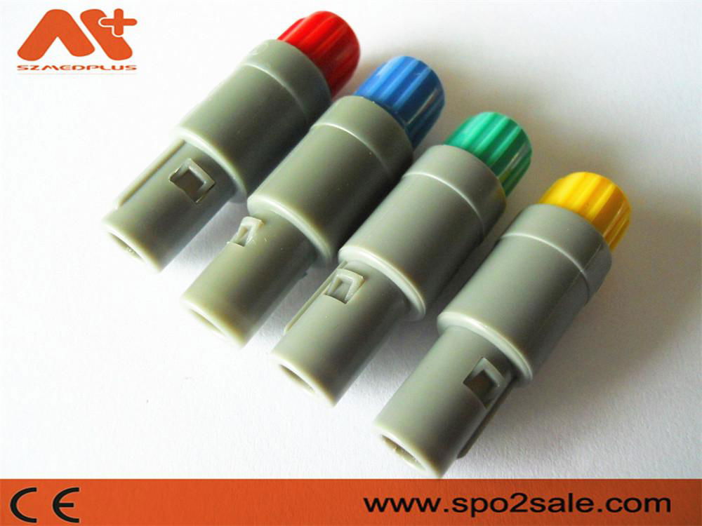 Compatible Plastic Push-pull connector with 8pin40degree 5